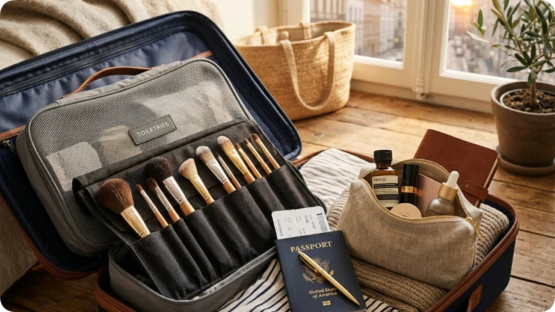 5 Insider Tips for Packing Makeup Brushes Like a Pro
