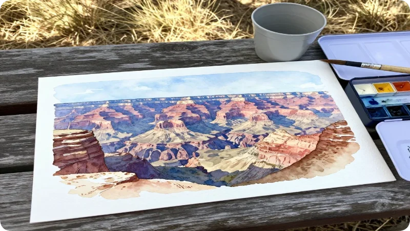 Best Places in the USA to Use a Travel Watercolor Kit