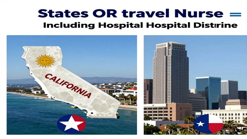 Best States for OR Travel Nurse Jobs