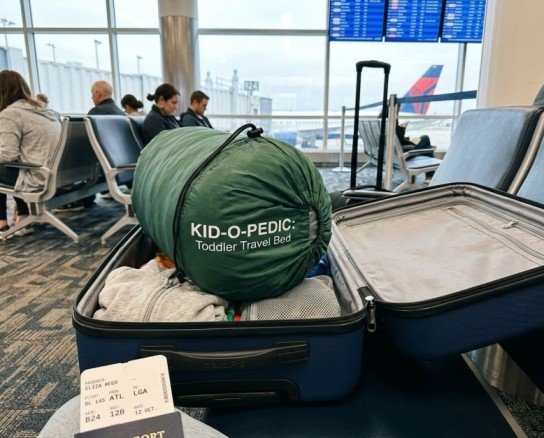Flying with a Toddler Travel Bed: TSA Rules and Logistics