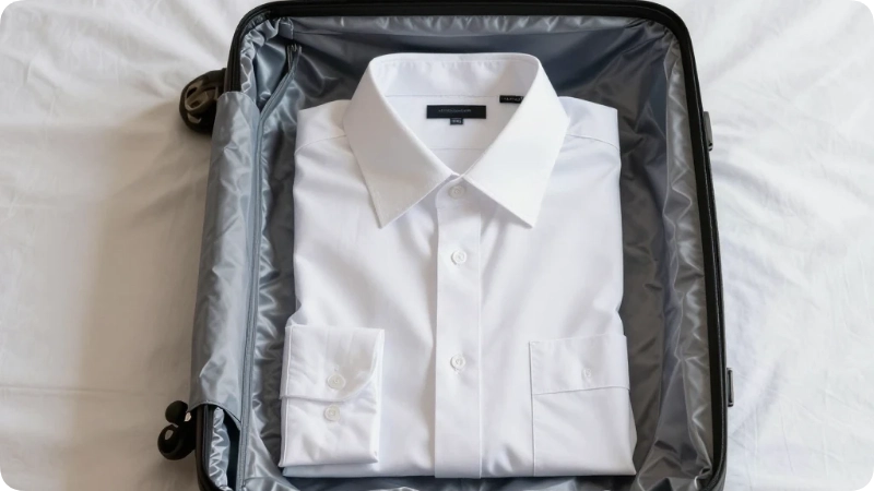 How to Flat Fold a Dress Shirt the Right Way