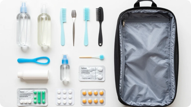 How to Pack a Hanging Toiletry Bag the Right Way