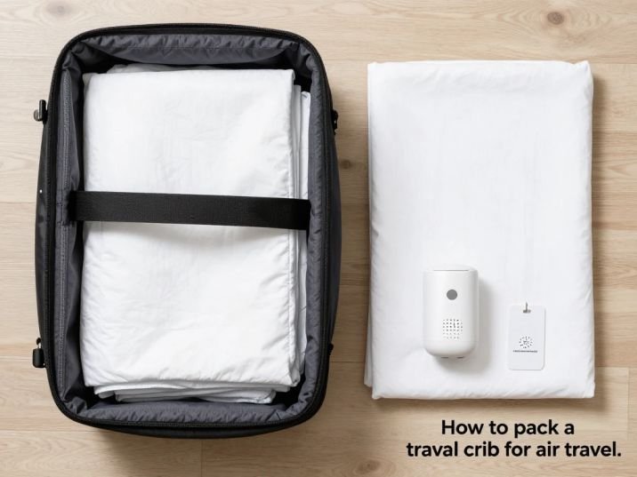 How to Pack a Travel Crib