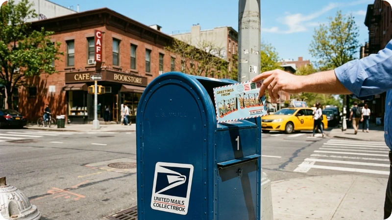 Mailing Postcards Internationally from the USA