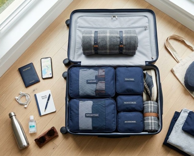 Packing a Travel Blanket