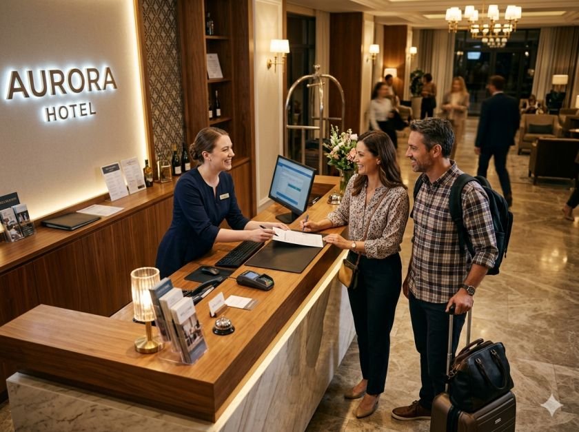 The Check In Conversation That Gets You a Better Room