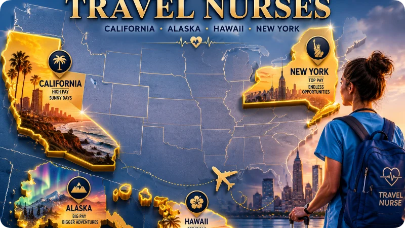 Travel Nurse Pay by State: Where the Real Money Is