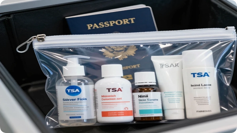 TSA Liquid Rules and Travel Size Basics