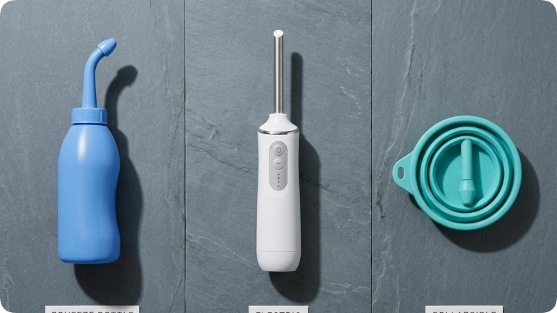 Types of Portable Bidets: Which One Is Right for Your Trip?