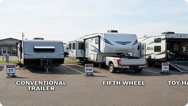 Types of Used Travel Trailers