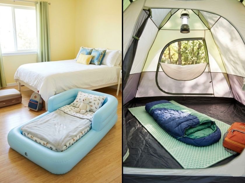 Using a Toddler Travel Bed at Different Accommodations