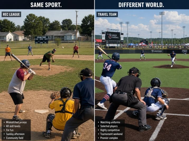 What Is Travel Baseball and How Does It Differ from Rec Ball