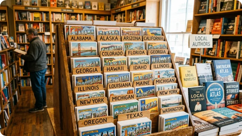 Where to Buy the Best Travel Postcards in the USA