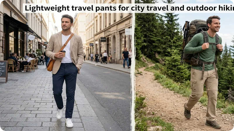 Best Lightweight Travel Pants by Travel Style