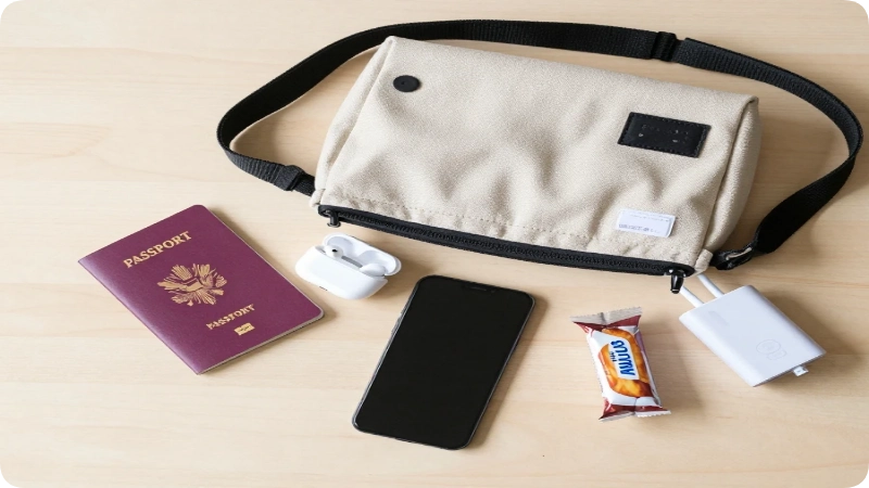 How to Pack a Travel Crossbody Bag