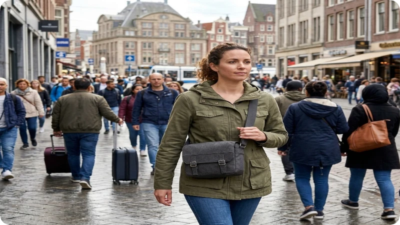 How to Wear a Travel Crossbody Bag Safely