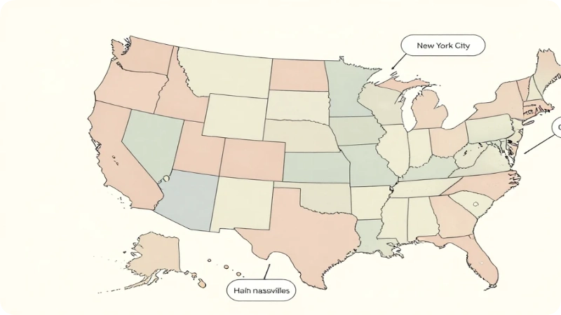 Short Travel Captions for Every U.S. Destination