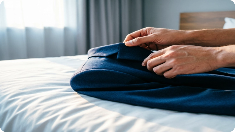 The Classic Inside Out Shoulder Fold