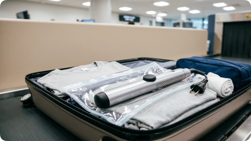 TSA Rules for Packing Hair Straighteners