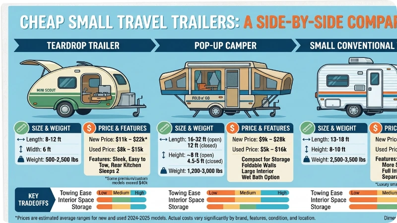 What Counts as a "Cheap" Small Travel Trailer?