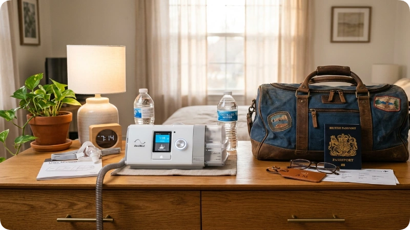 What You Need to Know Before You Pack Your CPAP with Humidifier