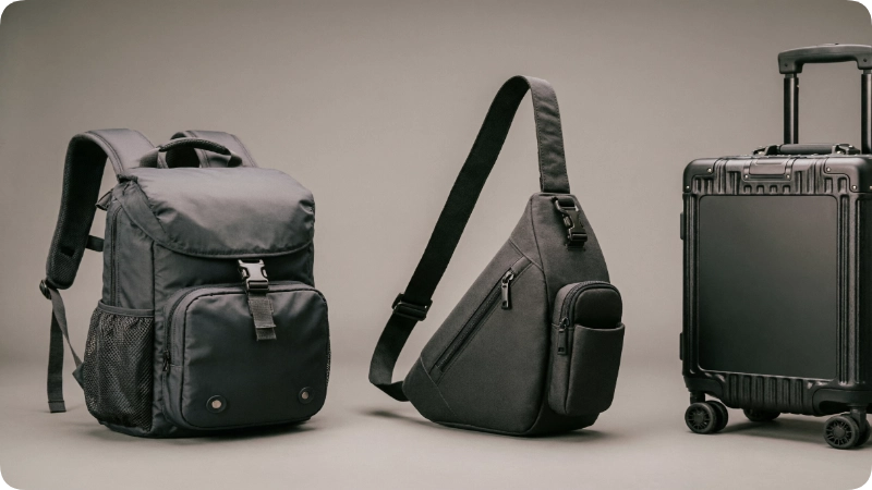 Backpack, Sling, or Roller: Choosing a Bag Style