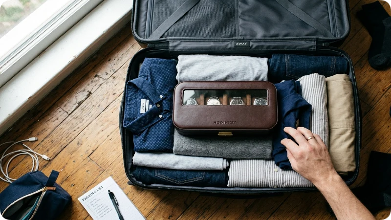 How to Pack a Watch Case for Travel