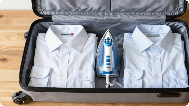 Packing Tips: How to Fit a Travel Iron in Your Suitcase