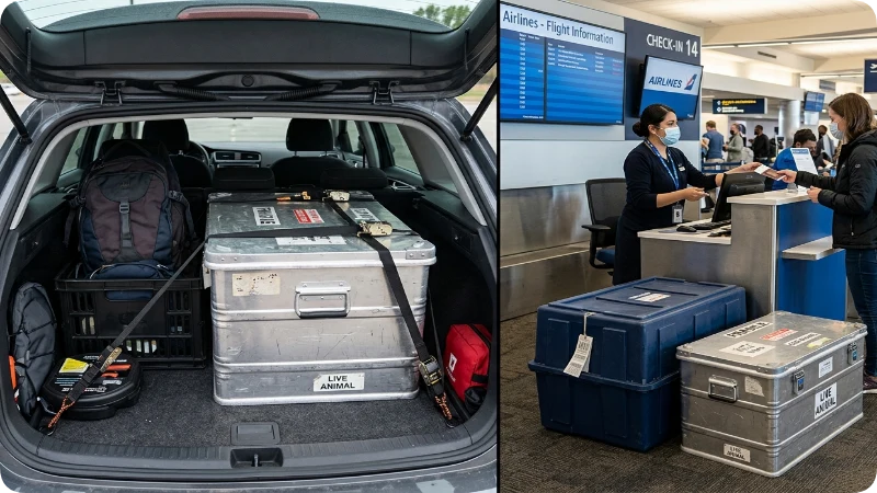 Road Trip vs. Flight Crates
