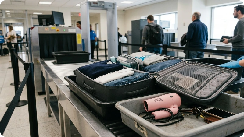 TSA and Airline Rules for Packing a Hair Dryer
