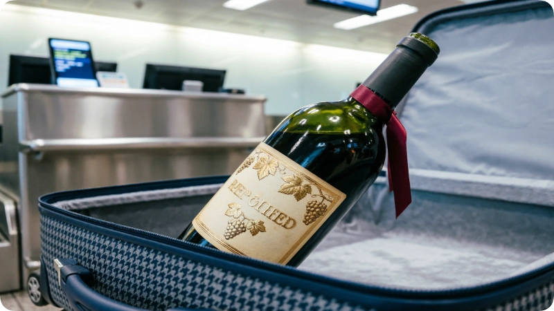 TSA and Airline Rules for Packing Wine