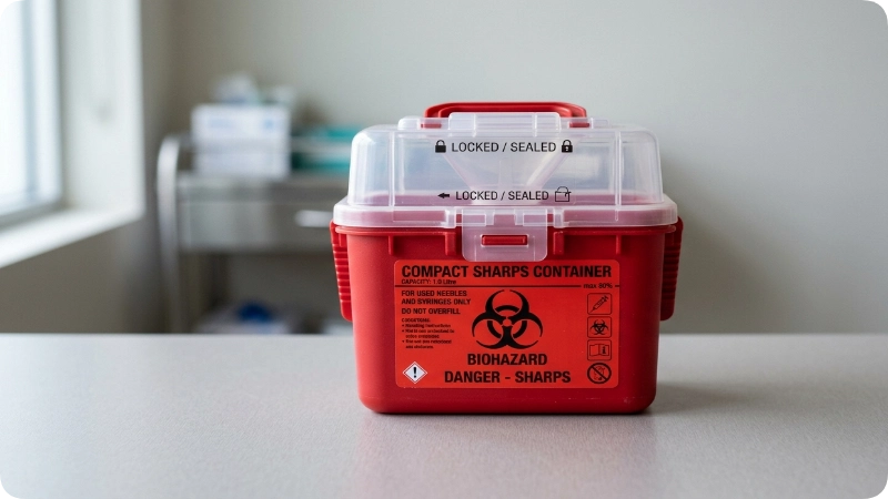 What Is a Travel Sharps Container?