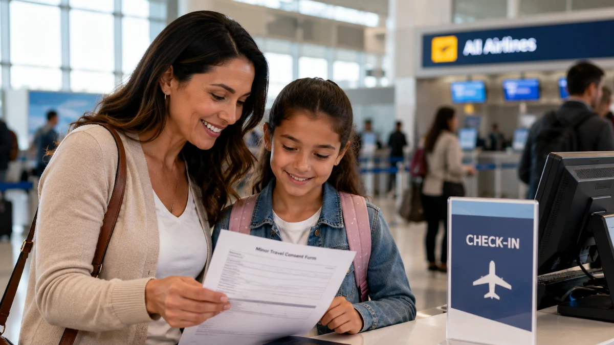 Minor Travel Consent Form PDF