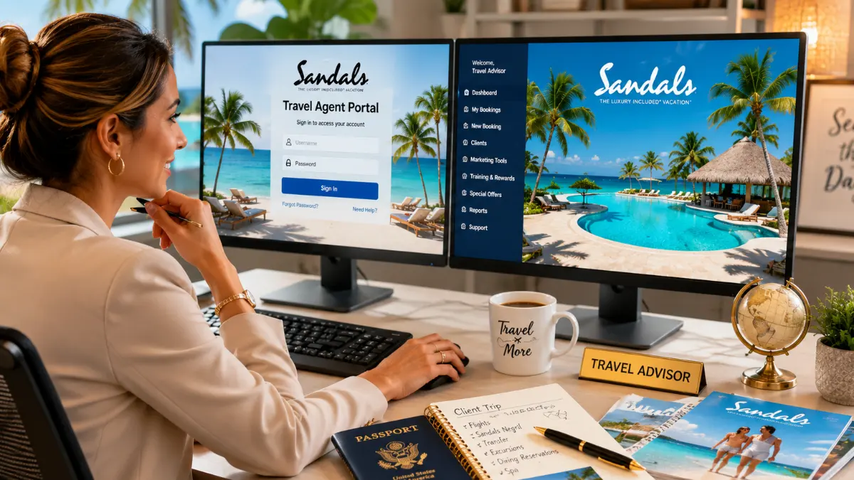 Sandals Travel Agent Login