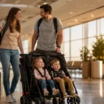 Travel Double Stroller