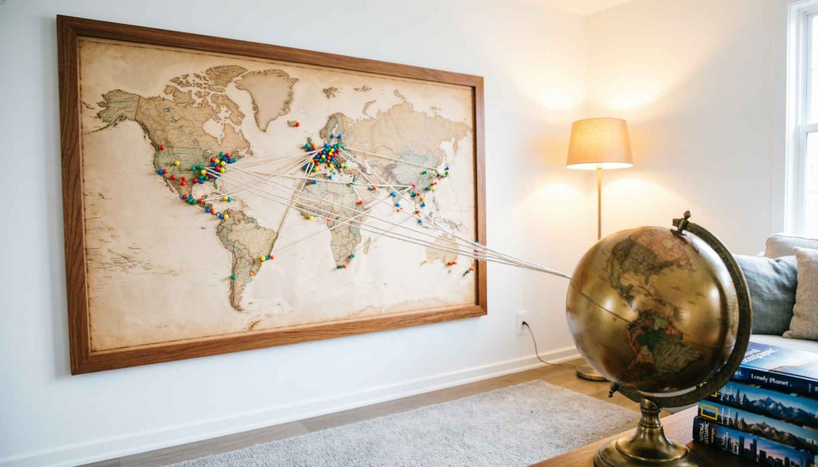 Travel Maps with Pins