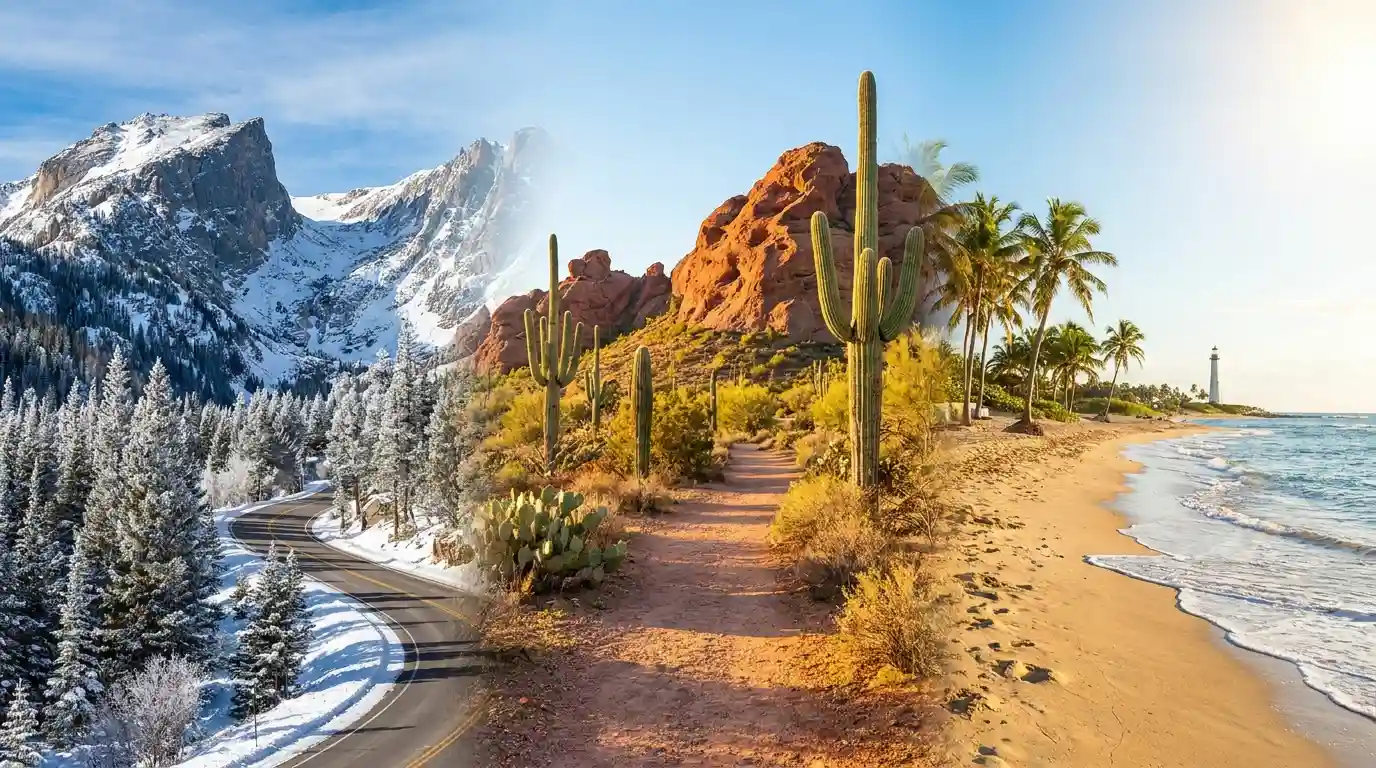 Good Places to Visit in January in the US